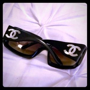 Vintage Mother of Pearl Chanel Sunglasses